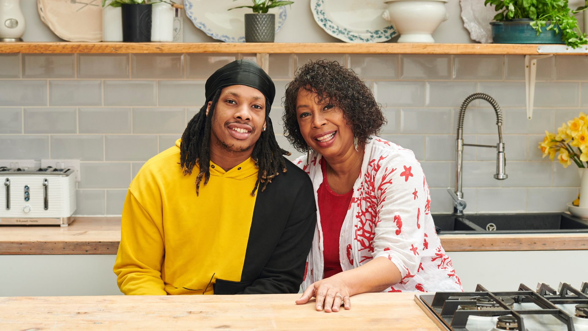 adoptive parent and child